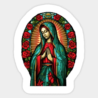 La Virgen de Guadalupe Our Lady of Guadalupe Sticker